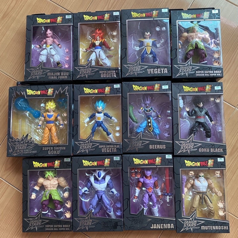 FAMHOUSE - Mô hình Dragon Ball stars shf chính hãng Broly Gogeta Vegeto Gotenks Jamemba Cooler khớp cử động chính hãng
