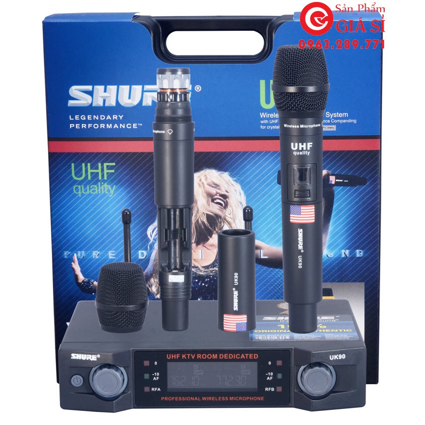 Micro Shure không dây UK90