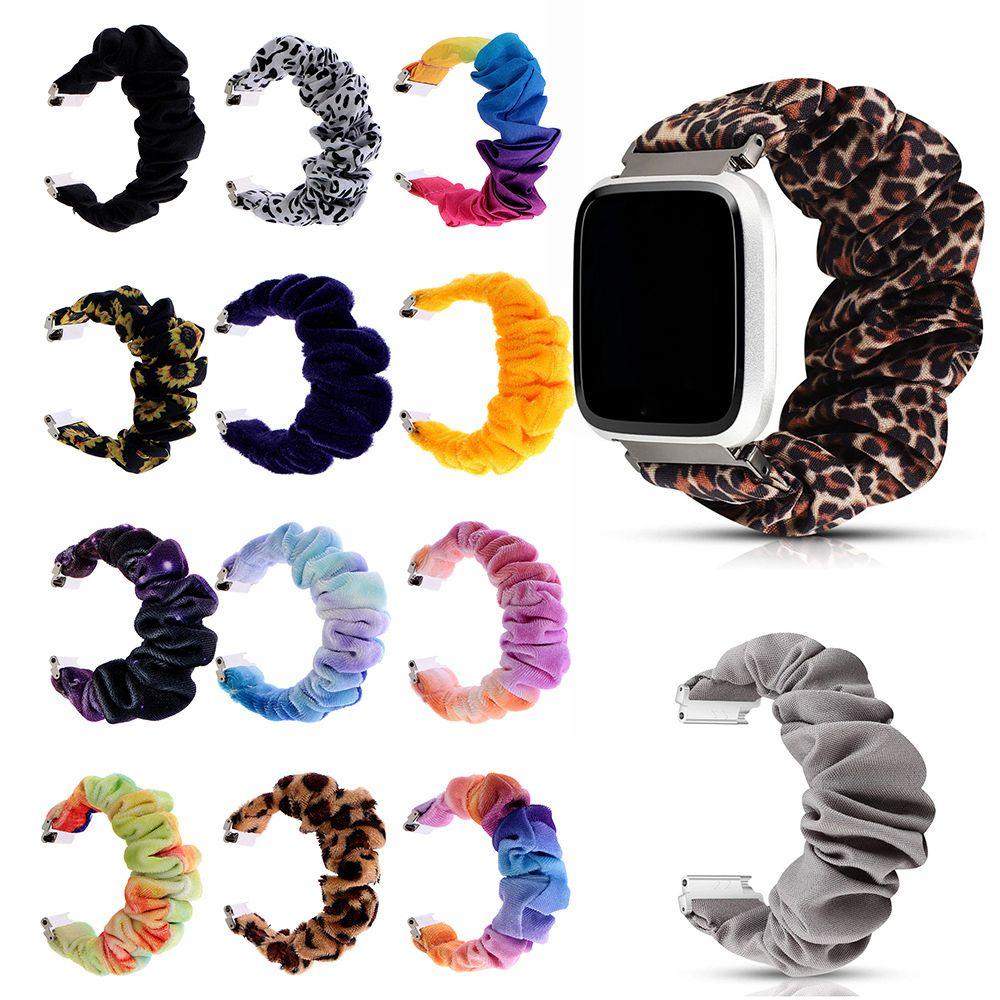 Dây Đeo Thay Thế Chất Liệu Silicon Màu Trơn Thời Trang Cho Fitbit Versa 2 Lite