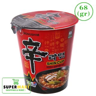 Mì ly SHIN CUP NONGSHIM Cay Nồng 68 gram - Mì ly Nongshim Hàn Quốc