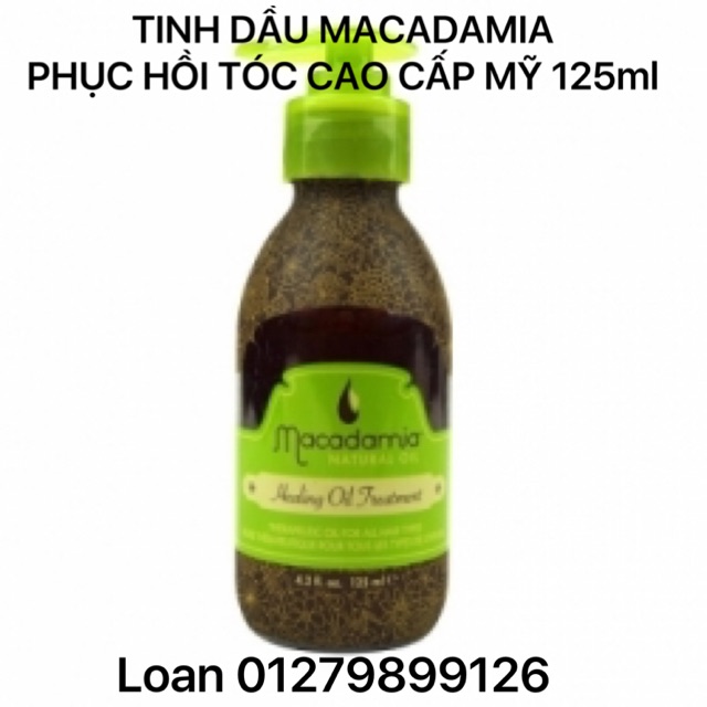 TINH DẦU MACADAMIA PHỤC HỒI TÓC CAO CẤP CỦA MỸ 125ml