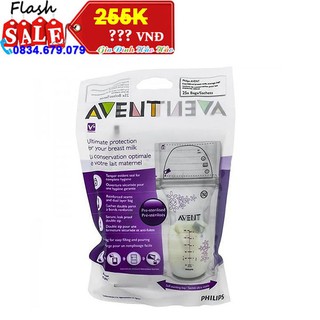 Túi trữ sữa cao cấp philips avent 180ml - bịch 25 túi