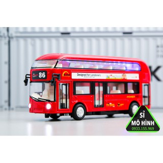 Mô hình xe bus london 1:32