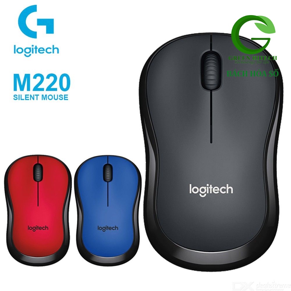 Chuột Không Dây Logitech M220 SILENT- BẢO HÀNH 12 THÁNG
