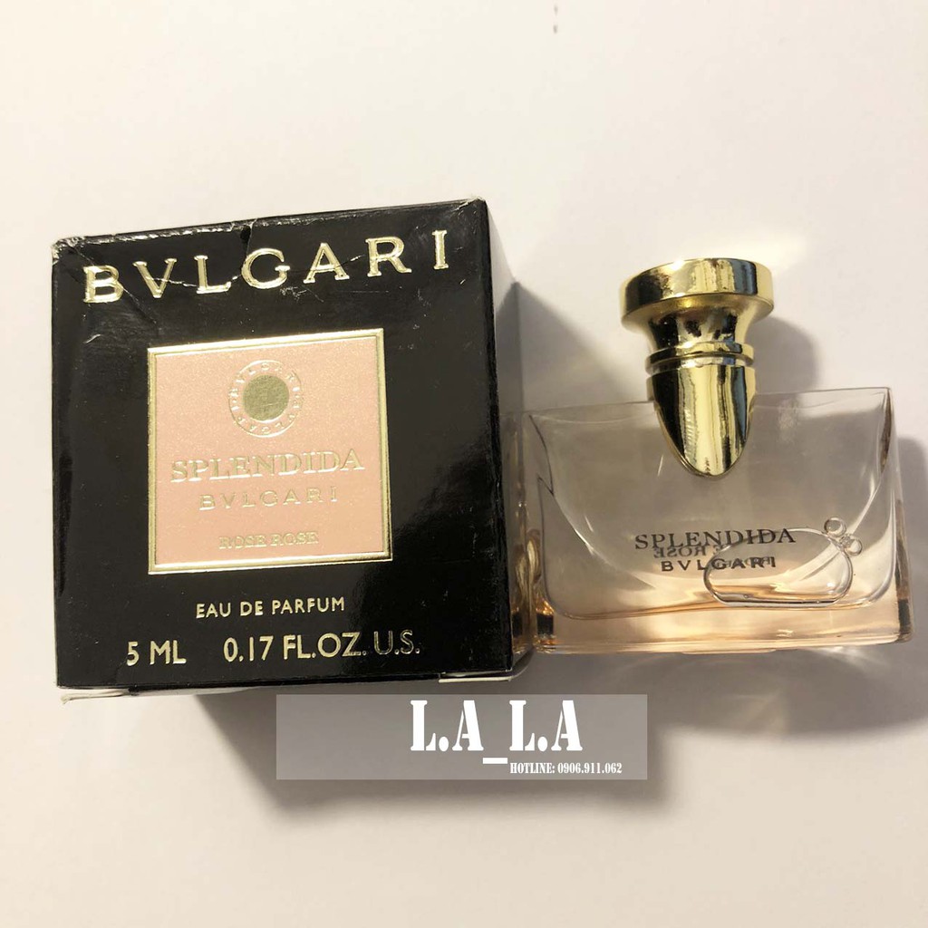 Nước hoa nữ Bvlgari Splendida Rose Rose 5ml chính hãng