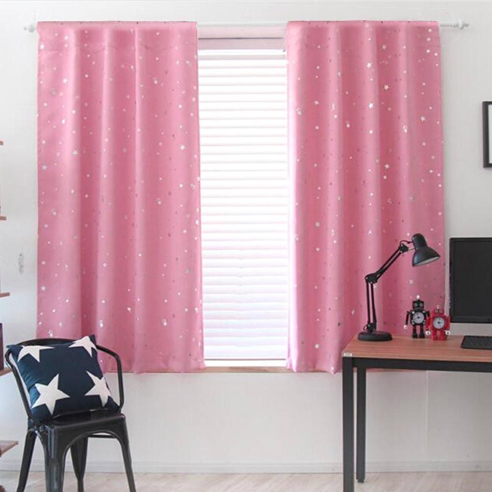 Rèm Cửa Họa Tiết Ngôi Sao Kích Thước 100x130cm