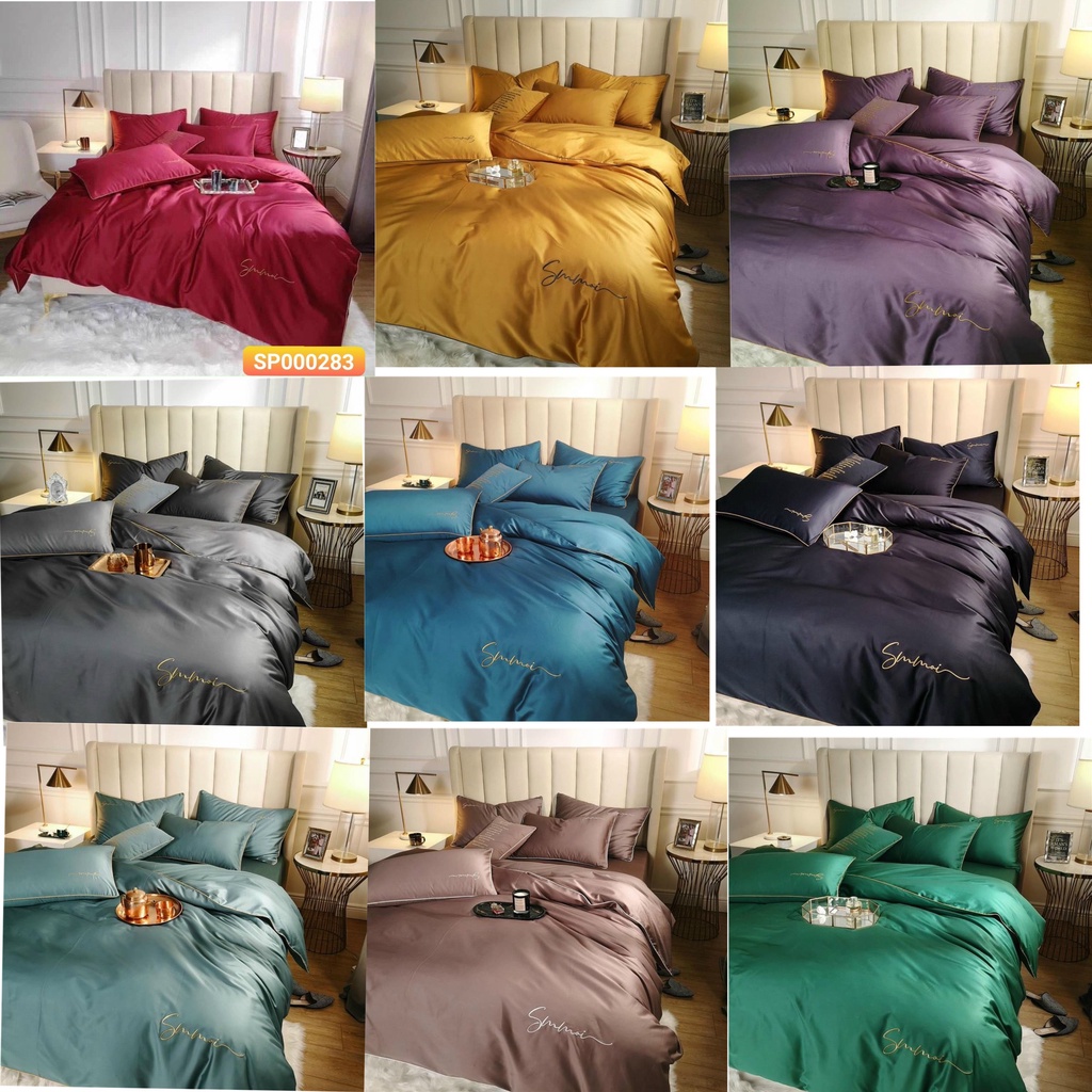 Bộ Gối Lụa Sumoi 60S Siêu Sịn Mát Mịn