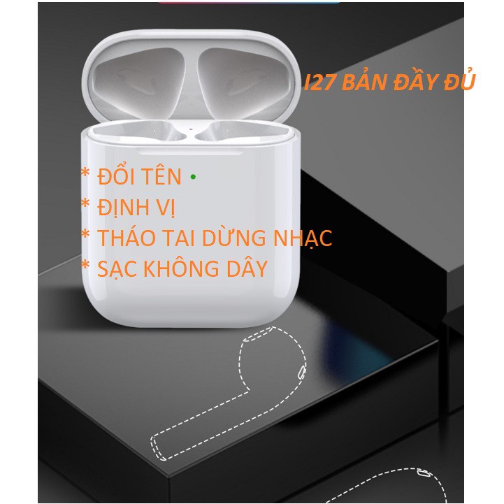 [Xả Hàng] Tai Nghe Cao Cấp Airpods 2 Đôi Tên Định Vi bảo hành 3 tháng ( Số lượng giới hạn 100 bộ )