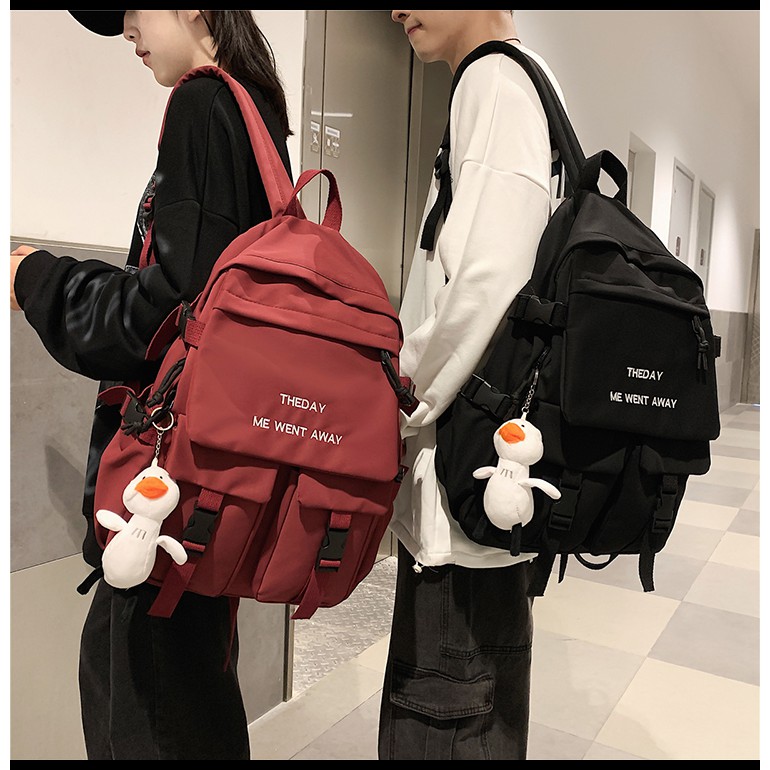 ba lo học sinh sinh viên phong cách unisex