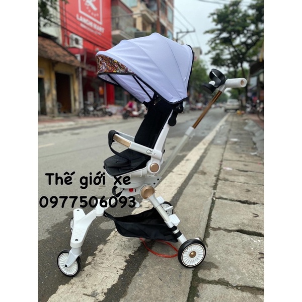 Xe đẩy happy baby - xe đẩy ngả nằm cho bé sơ sinh