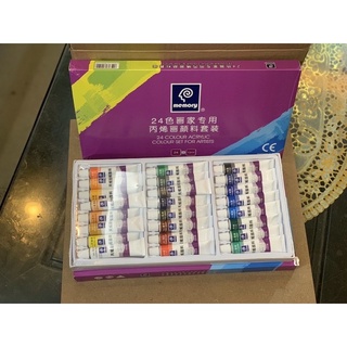⚡⚡ Bộ 24 màu acrylic dạng tuýp của Memory