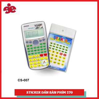 Sticker bàn phím máy tính/Sticker trang trí phím máy tính Casio CS 007