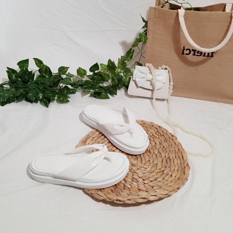 Dép bánh mì nữ đế dày quai kẹp xỏ ngón chất siêu mềm,hình shop tự chụp thật