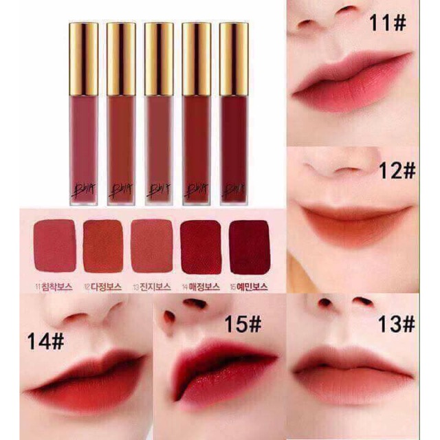 (Đủ Ver) SON KEM BBIA LAST VELVET LIP TINT VERSION 1.3.4.5 | BigBuy360 - bigbuy360.vn