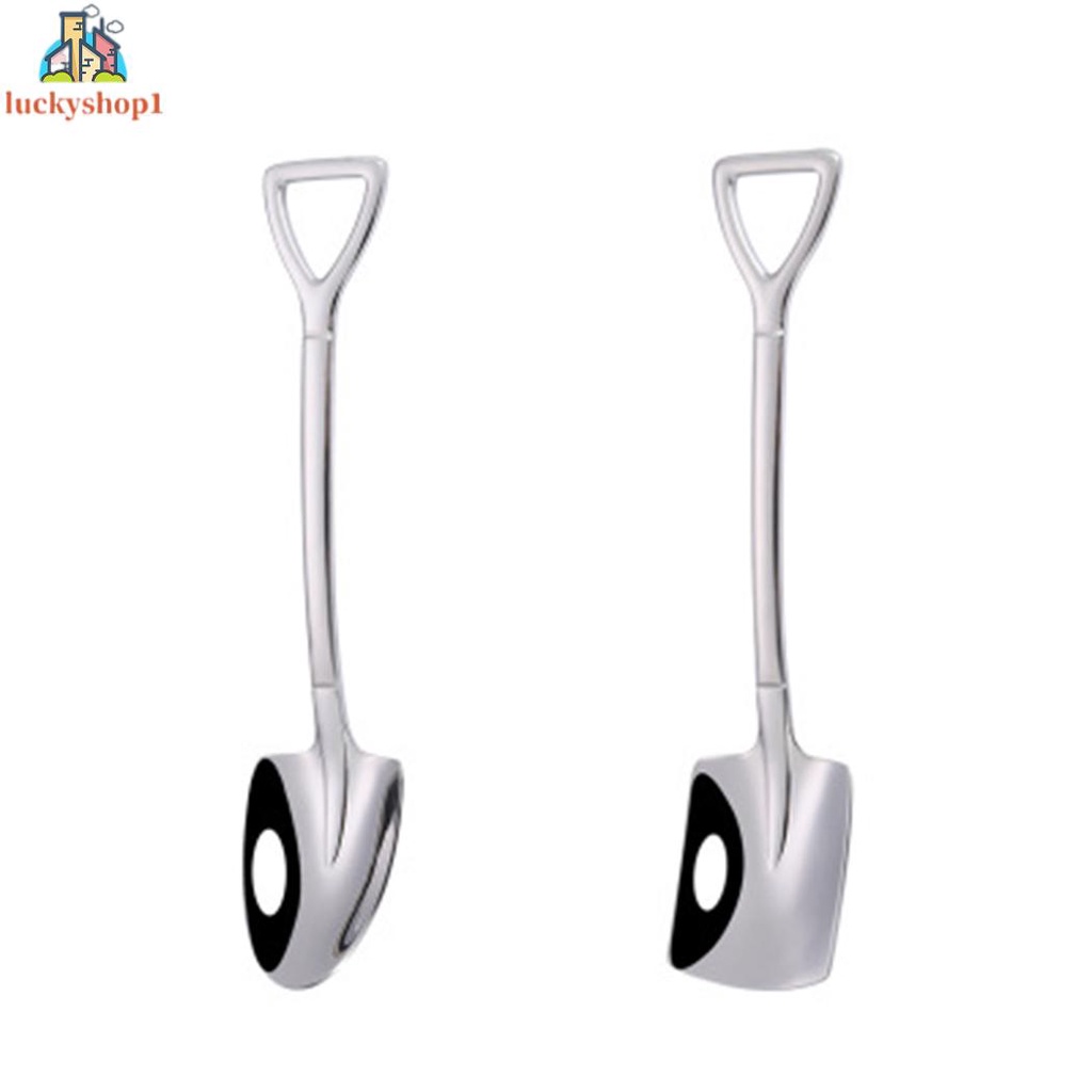 Set 2 Muỗng Múc Kem Hình Mèo Xinh Xắn