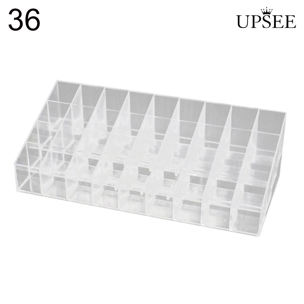 (Hàng Mới Về) Khay Đựng Son Môi 36 / 40 Ngăn Trong Suốt Tiện Dụng Giá Đỡ | BigBuy360 - bigbuy360.vn