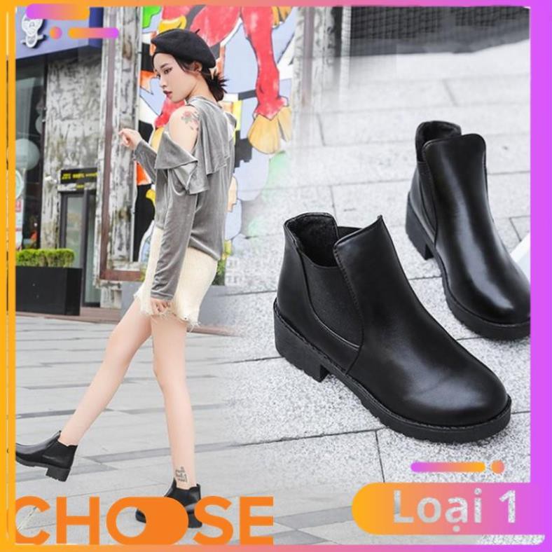 [Bản Mới Nhất] Giày Nữ GIÀY DA Choose NỮ THỜI TRANG BOOT BỐT NGẮN THỂ THAO GIÁ RẺ SINH VIÊN CÔNG SỞ G15K5