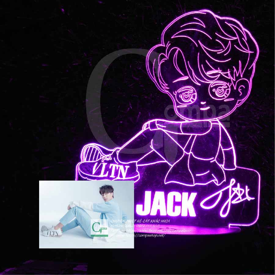 Đèn Ngủ Ca Sĩ Jack Phương Tuấn J97 Siêu Dễ Thương Siêu Đẹp Trai SJAK0101 16 Màu tùy chỉnh