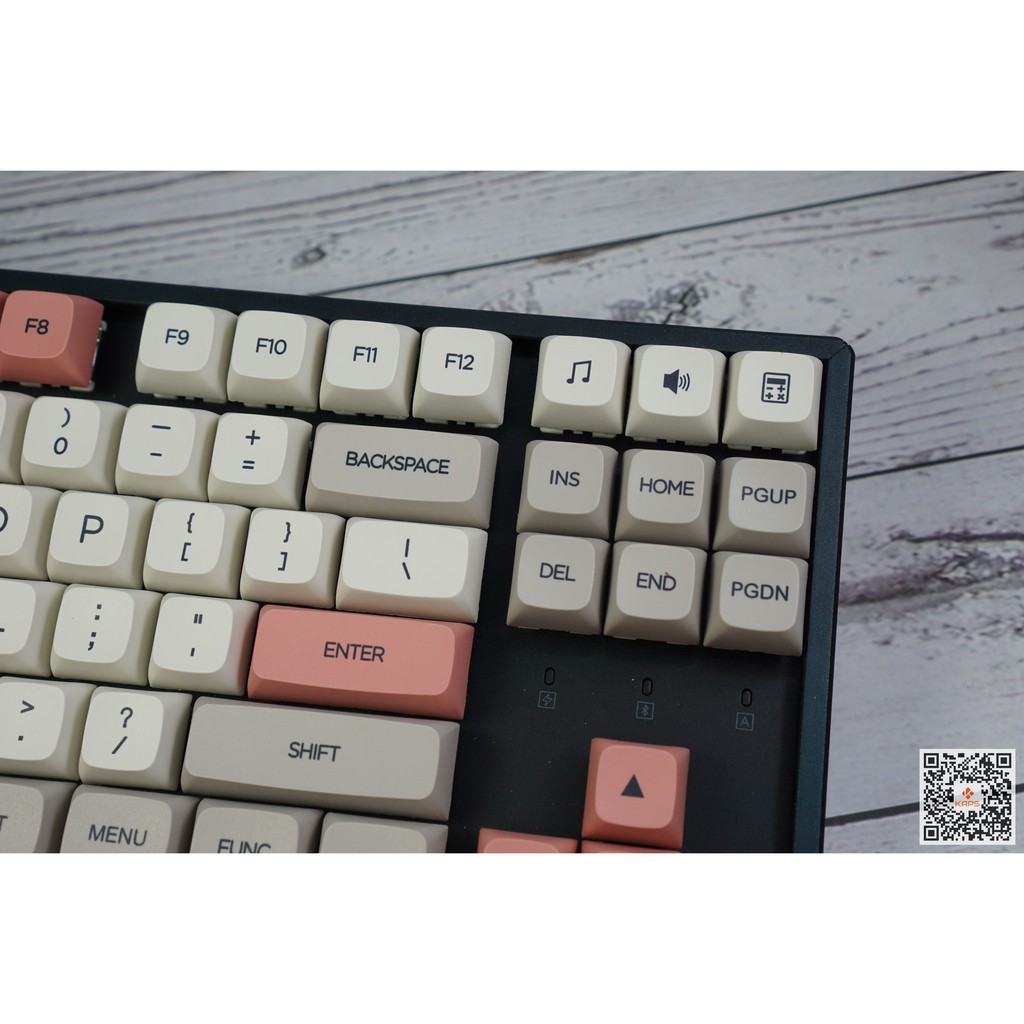 Keycap RETRO 9009 - profile XDA - keycap PBT - Dyesub - 142 nút cho bàn phím cơ (Filco, Leopold, IKBC, Edra, keychron)