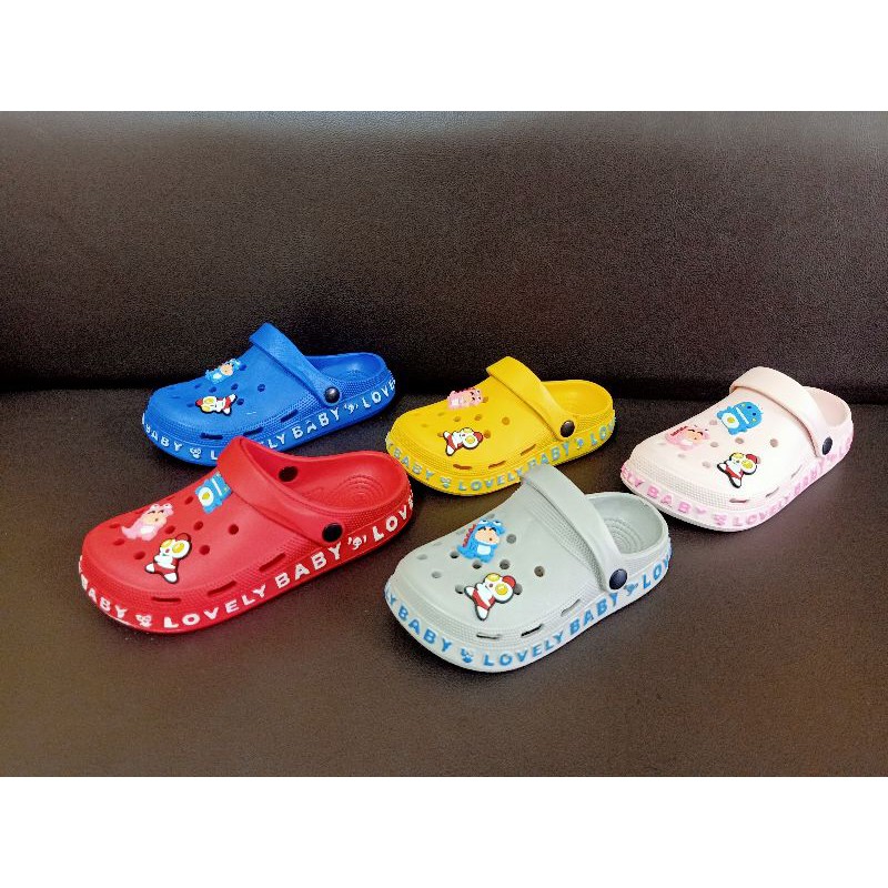 Dép xục gắn hình stick , hình thật kèm video sản phẩm, đi mưa, xục cute-hot.