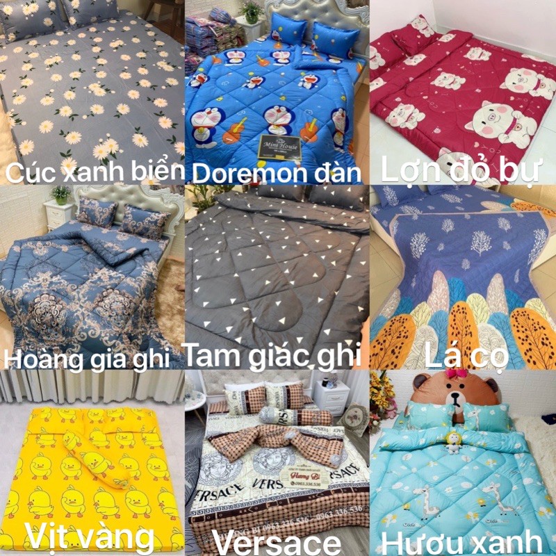 Vỏ gối ôm nhiều mẫu cotton poly