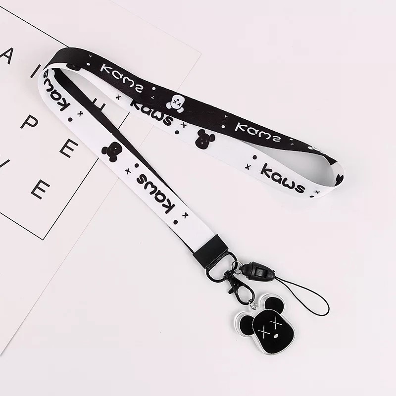 Dây Đeo Điện Thoại/Thẻ ID Họa Tiết Hoạt Hình Dễ Thương Cho Học Sinh