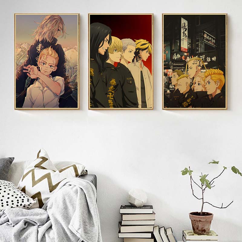 Poster Phim Anime Tokyo Revengers Phong Cách Nhật Bản