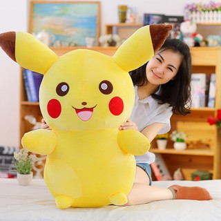 [HÀNG NHẬP KHẨU] Gấu Bông Pikachu CUTE Cho Bé - Thú Bông Nhập Khẩu Cao Cấp - Chiều Cao 30cm-40cm