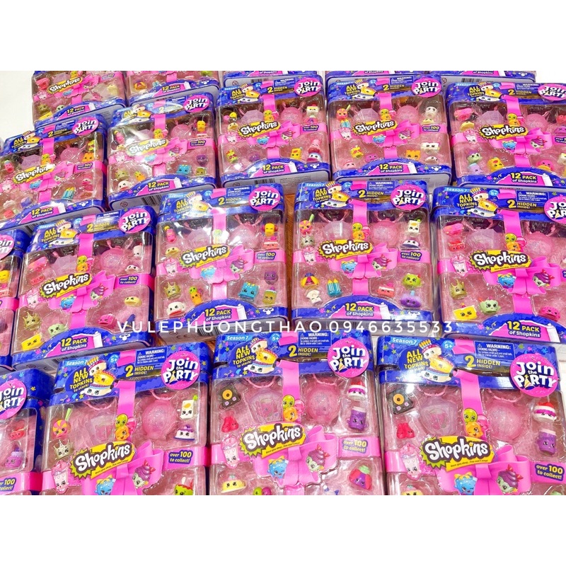 Hộp Shopkins season 7 fullbox