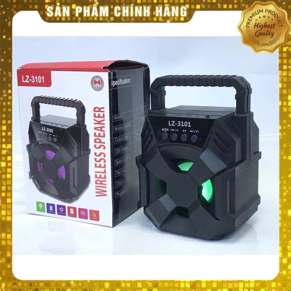 Loa Bluetooth Nghe Bao Chất Lz - 3101 Hàng Chuẩn có cả đài FM ( Tặng dây sạc )