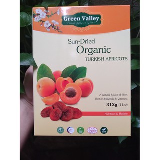 Mơ khô hữu cơ Green Valley - hộp 312gr date:15/10/2021