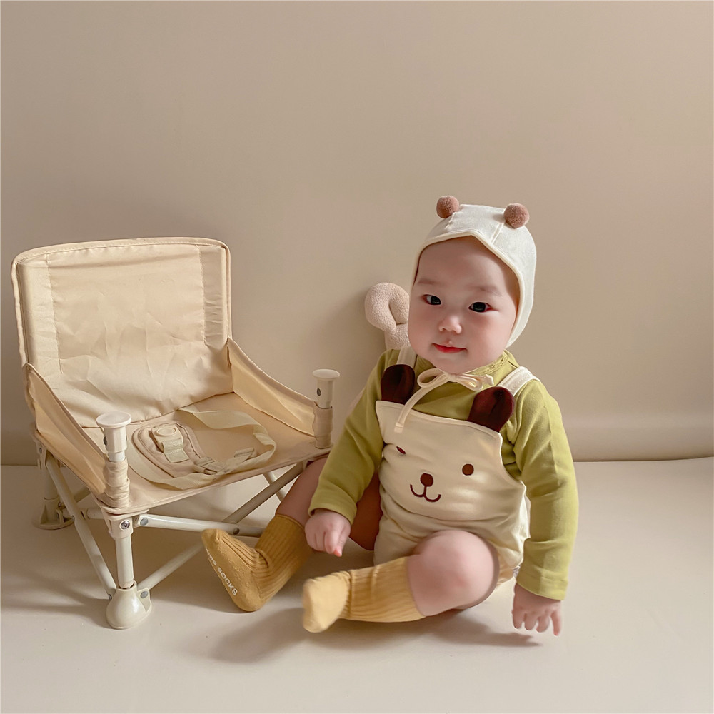 Set Áo Liền Quần + Nón Xinh Xắn Thời Trang Cho Bé