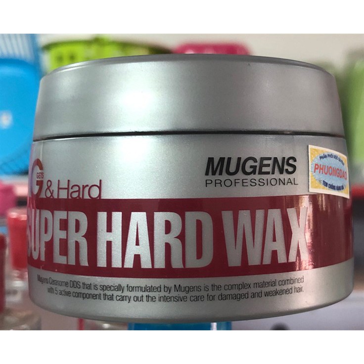 Sáp vuốt tóc Welcos Super Hard Wax  giúp tóc siêu cứng bóng dễ dàng tái tạo kiểu ST14
