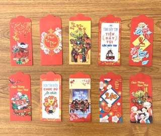 Set 20 bao lì xì (nhiều mẫu trộn lẫn)