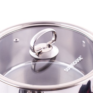 Bộ 3 nồi Inox Sunhouse SH890