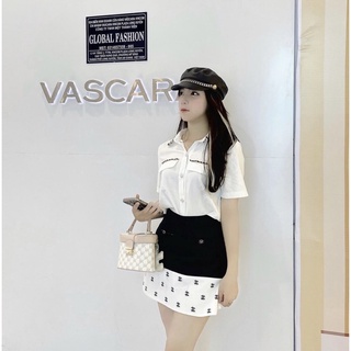 set váy sơ mi CHANEL 🎀