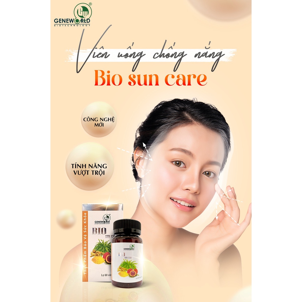 Viên uống chống nắng Bio sun care