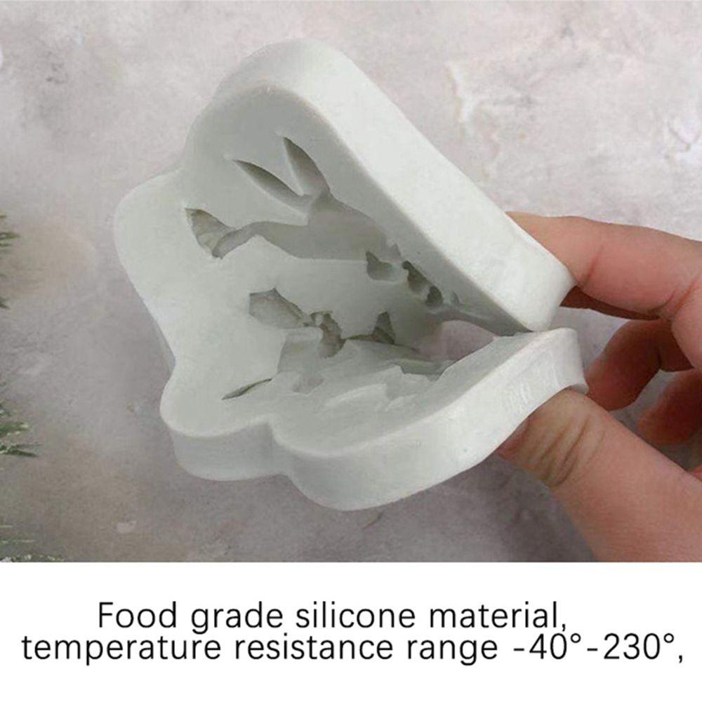 YIYU Khuôn Silicon Làm Kẹo Đường Hình Thỏ 3D