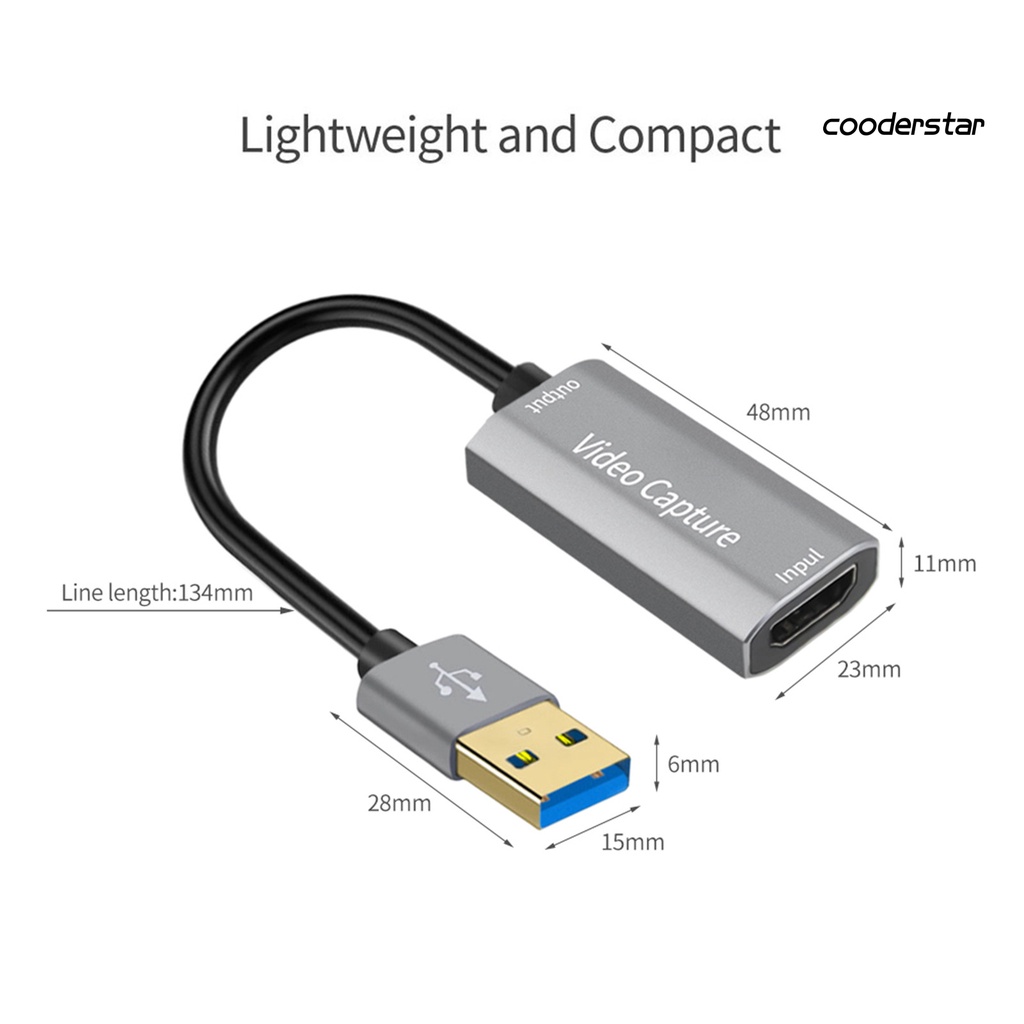 Máy Quay Video Hdmi-Compatible Sang Usb Hỗ Trợ Live Stream