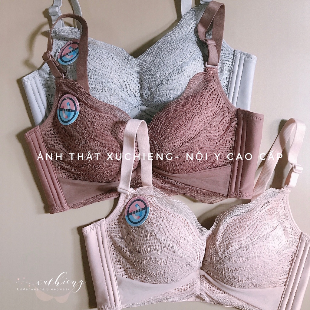 Áo lót Xuchieng đệm dày không gọng tạo khe nâng size hiệu quả cho nàng "hạt lép" với mút hình bàn tay êm ái 2021 | BigBuy360 - bigbuy360.vn