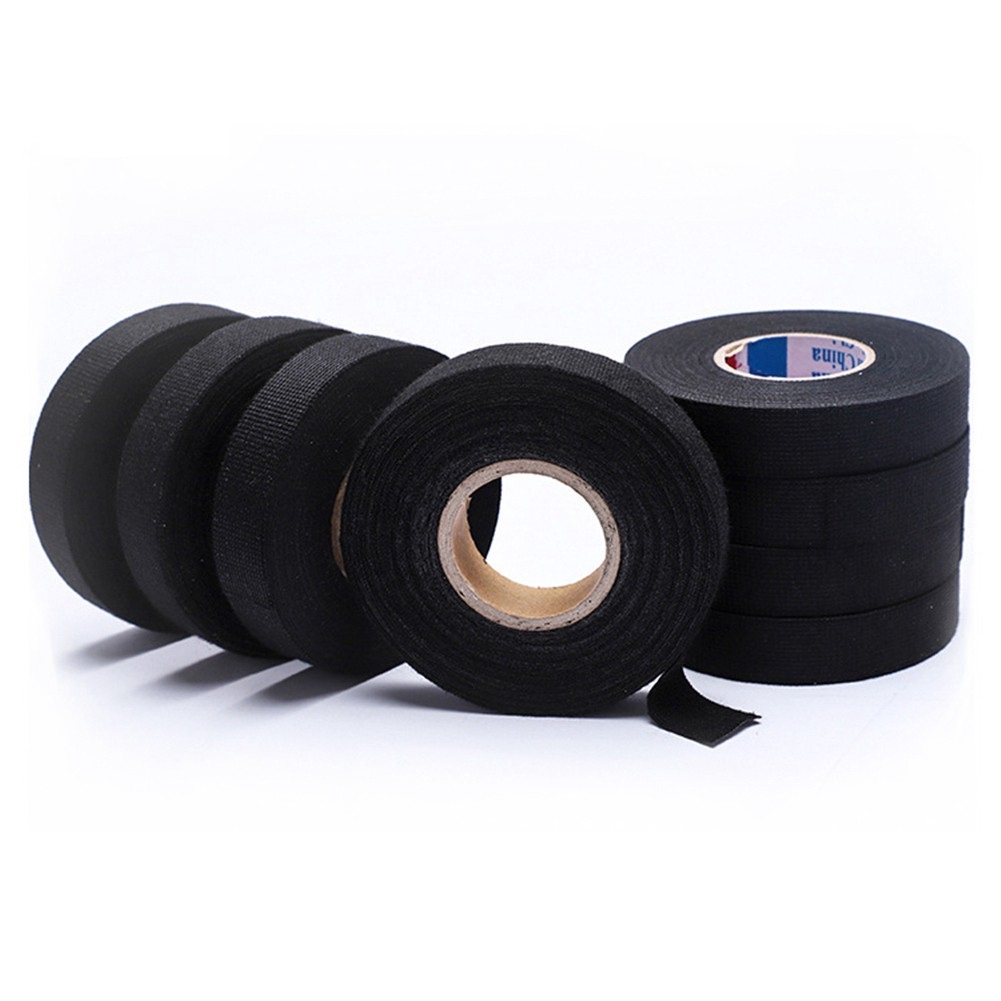 Băng keo vải 19mmx15 mét quấn dây điện cách nhiệt an toàn tuyệt đối