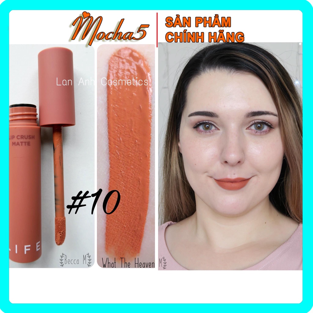 Sỉ son kem lì ITS SKIN Life Color Lip Crush Matte không khô môi màu 01-15