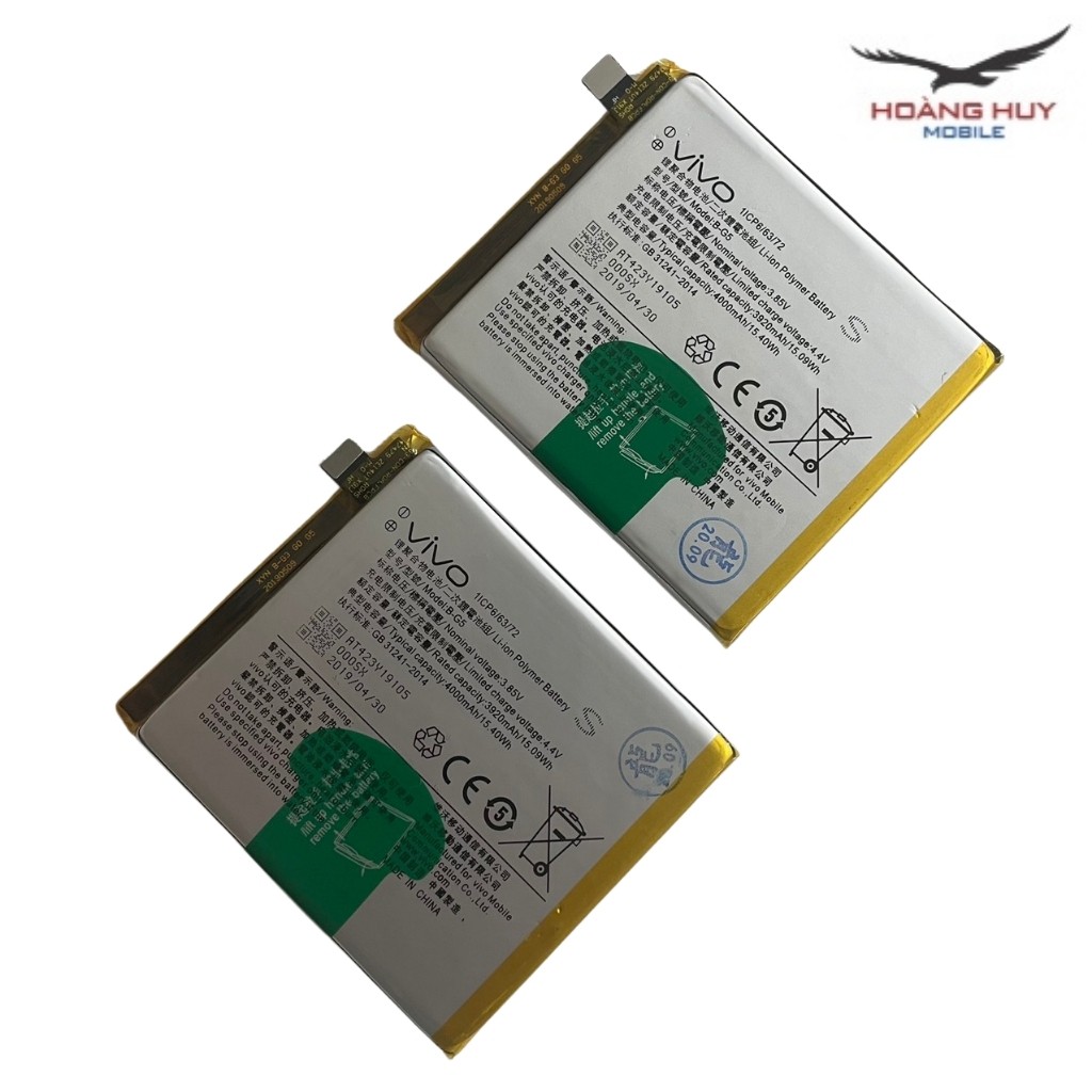 Pin Vivo V15 B-G5 Dung Lượng 4000mAh Hàng Zin Nhập Khẩu Bảo Hành 6 Tháng 1 Đổi 1