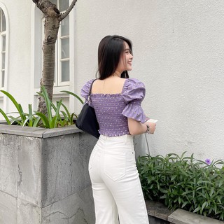 QUẦN JEANS SUÔNG BASIC ZAREEN JEA117 TRẮNG
