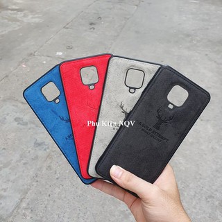 Ốp lưng giả vải bò dành cho các dòng máy Redmi Note 9s / Redmi Note 9 pro