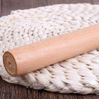 Kitchen Pastry Tools Wooden Smooth Rolling Pin