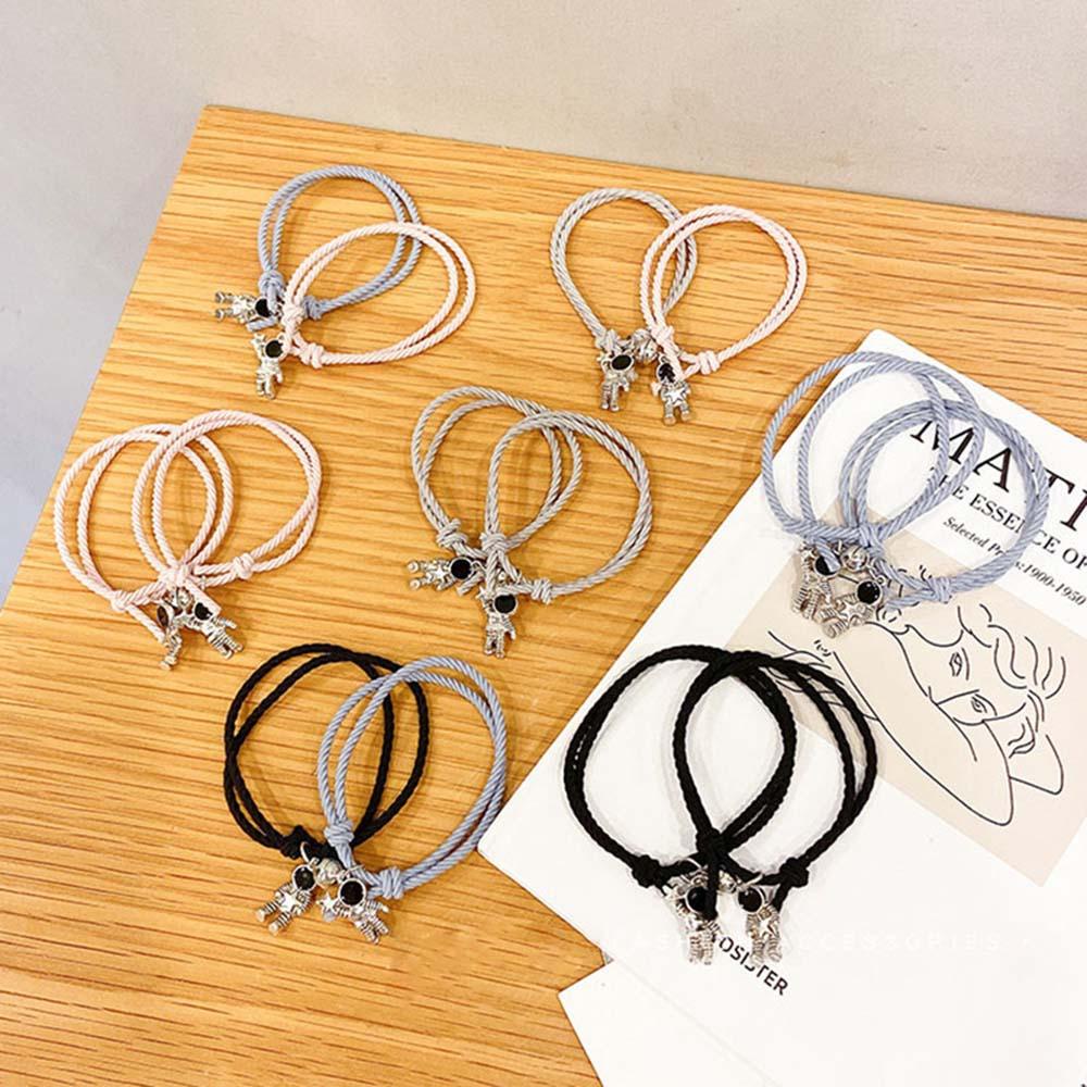 Vòng Tay Mặt Hình Phi Hành Gia Đơn Giản Phong Cách Hàn Quốc