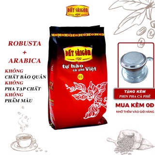 Cà phê rang xay pha phin rs - gói 500g - cafe đất sài gòn