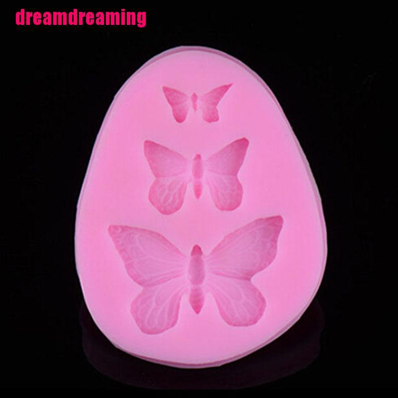 Khuôn Làm Bánh Chất Liệu Silicone Hình Bướm Sáng Tạo