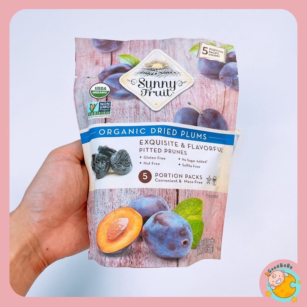 Mận Nho Cherry hữu cơ cho bé bổ dưỡng ,mát lành Sunny Fruit Goodbabyvn